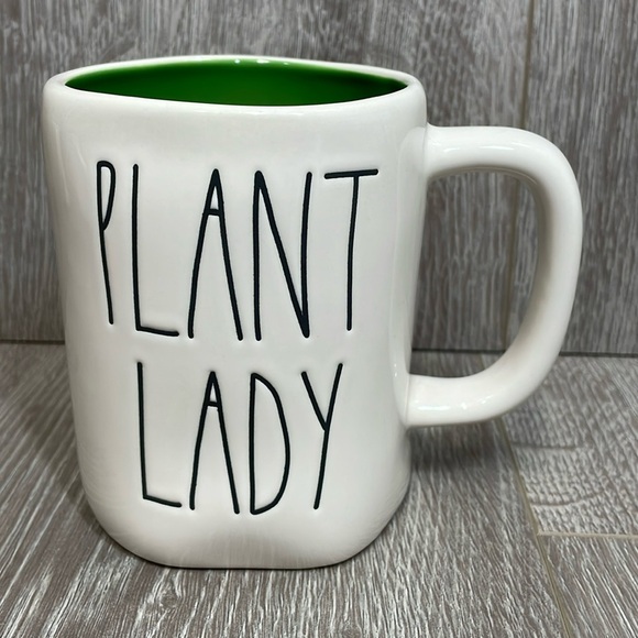 NWT Rae Dunn “PLANT LADY” Ceramic Coffee Tea Mug - Picture 1 of 6